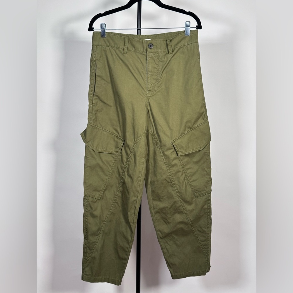 NWT Madewell The Barrel-Leg Utility Pant in Garment-Dyed Twill - Picture 4 of 6